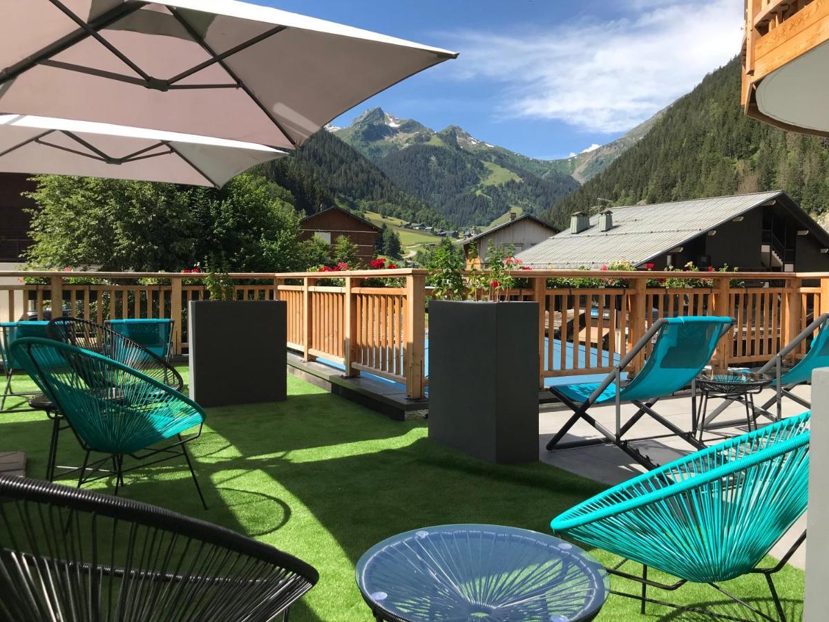 Logis Hotel Les Ancolies Arêches Buitenkant foto